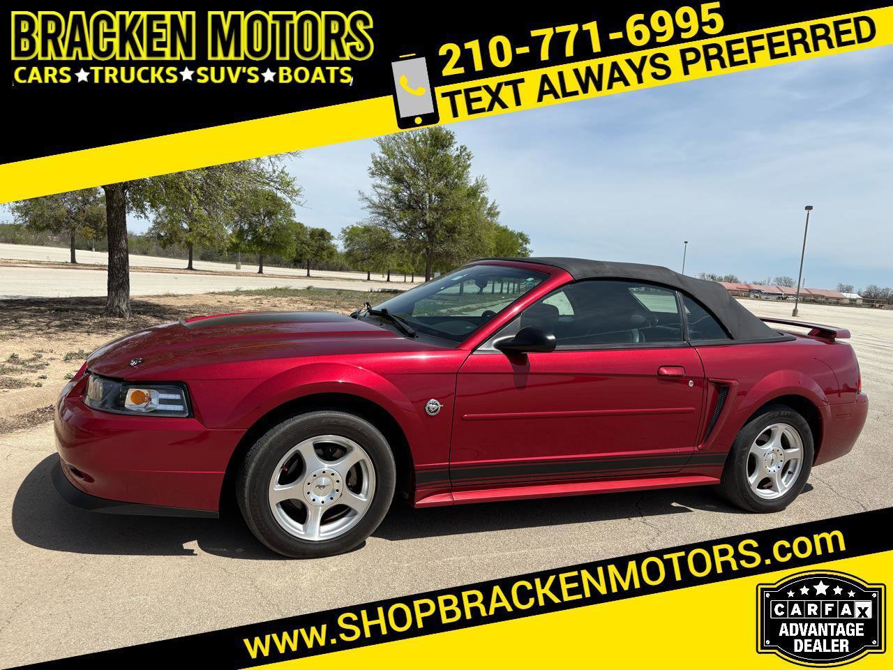 Used 2004 Ford Mustang 2dr CONVERTIBLE V6