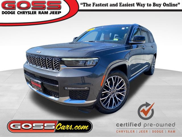 Certified 2021 Jeep Grand Cherokee L Summit AWD/4WD image 1