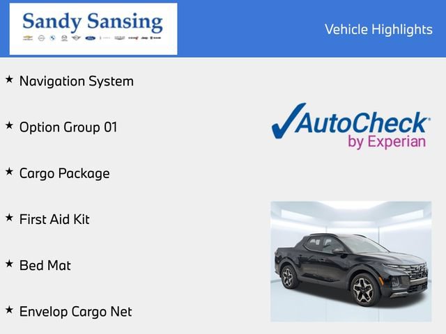 Used 2022 Hyundai Santa Cruz Limited w/ Cargo Package AWD/4WD image 7