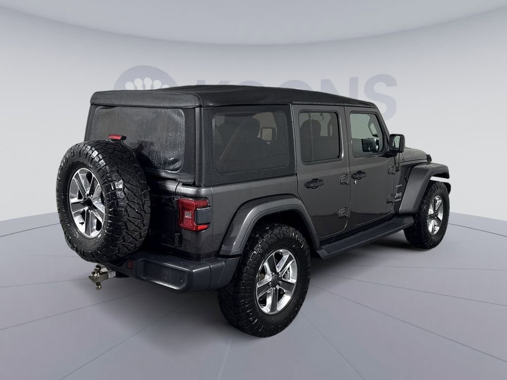 Used 2020 Jeep Wrangler Unlimited Sahara AWD/4WD image 7