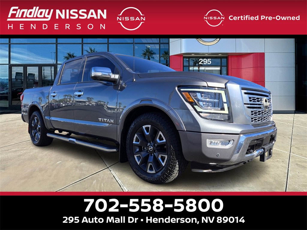Used 2021 Nissan Titan Platinum Reserve w/ Moonroof Package
