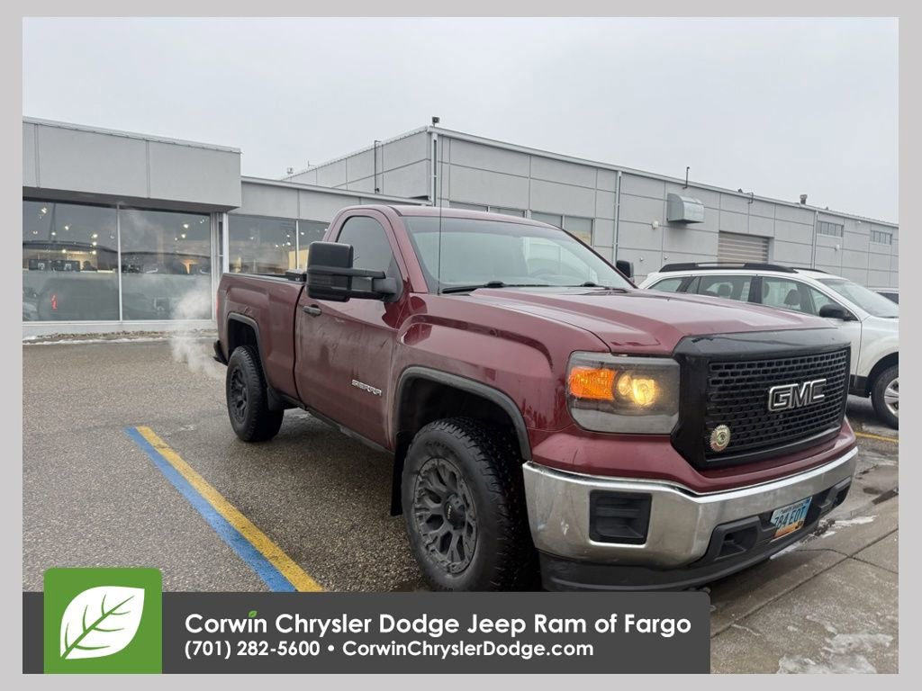 Used 2014 GMC Sierra 1500 4x4 Regular Cab w/ Snow Plow Prep Package