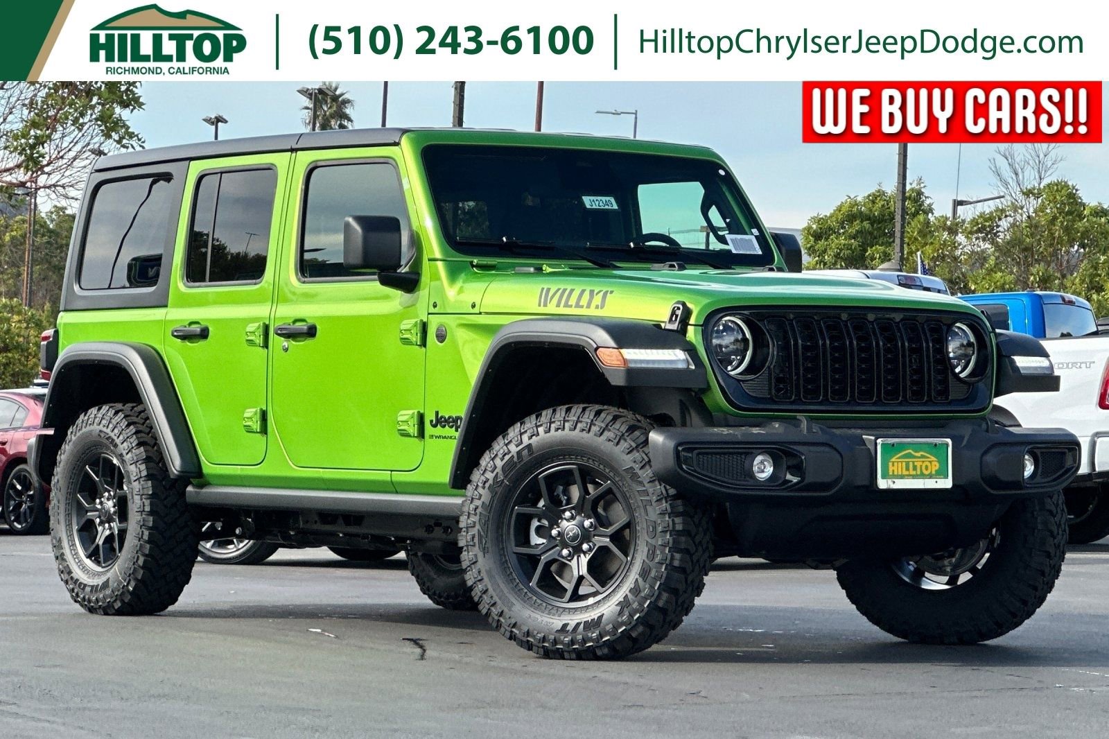 New 2026 Jeep Wrangler Willys