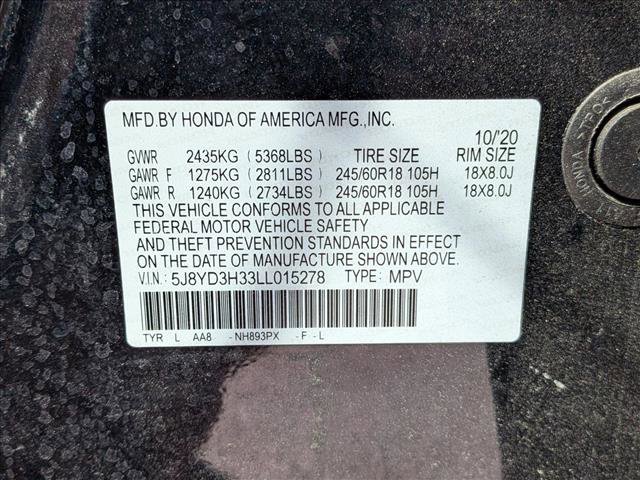 Used 2020 Acura MDX FWD image 20