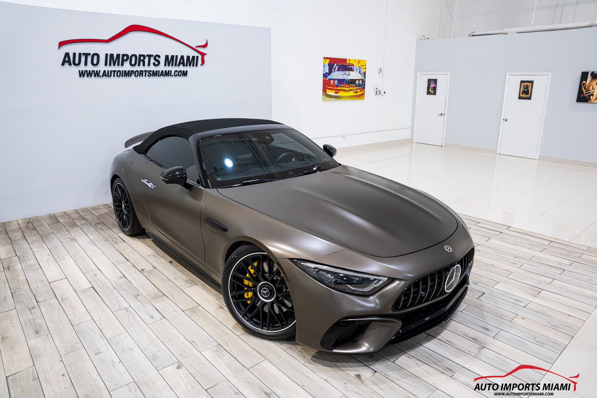 Used 2022 Mercedes-Benz SL 55 AMG 4MATIC image 28