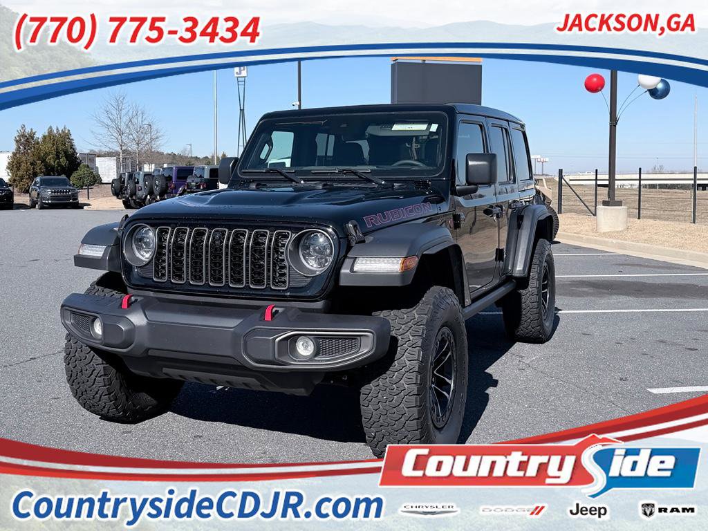 Used 2024 Jeep Wrangler Rubicon w/ XTREMEE 35" Tire Package image 1