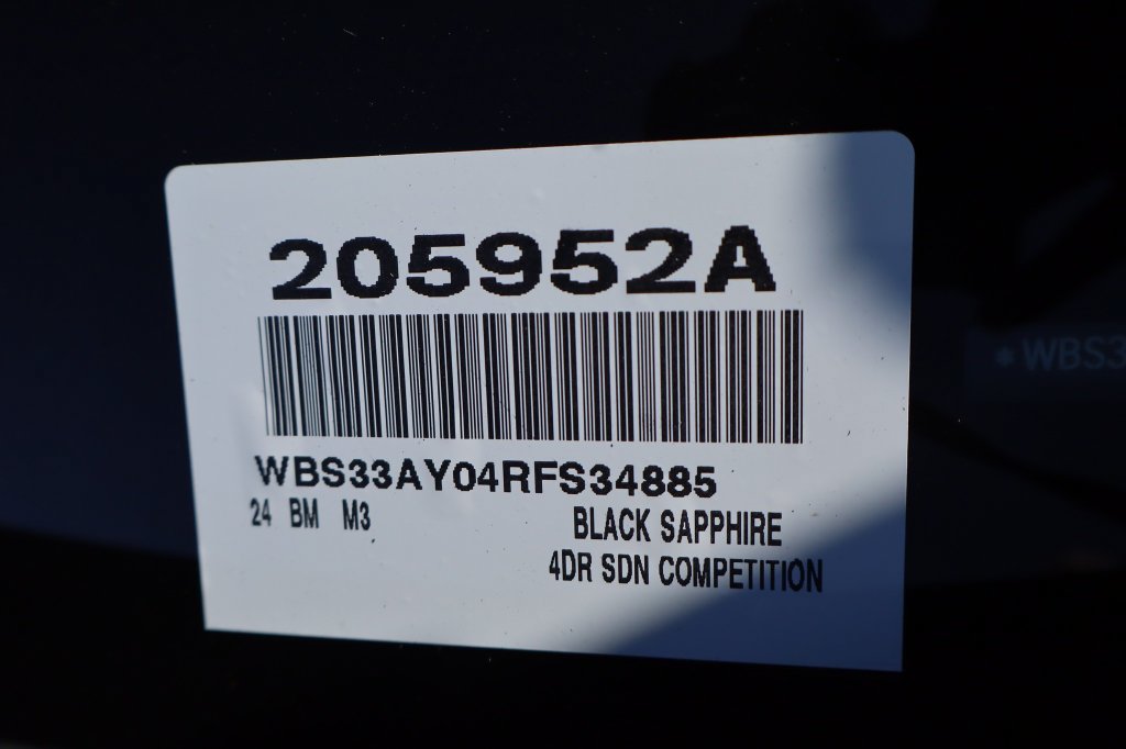 Used 2024 BMW M3 Competition w/ Executive Package RWD image 38