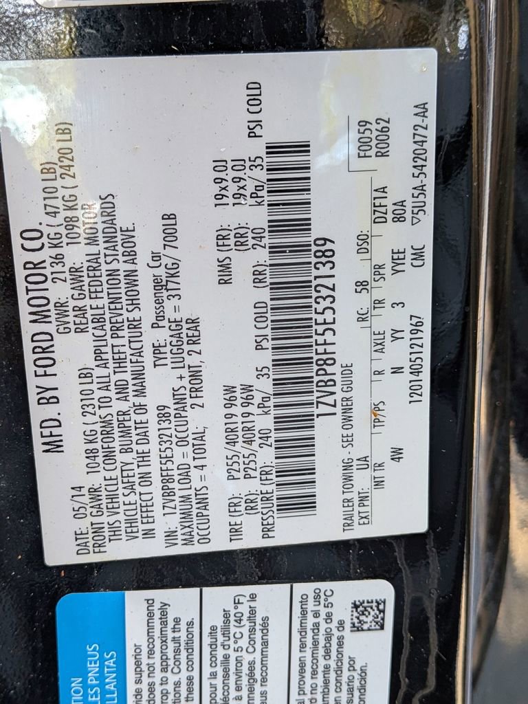 Used 2014 Ford Mustang GT Premium w/ Electronics Package image 35