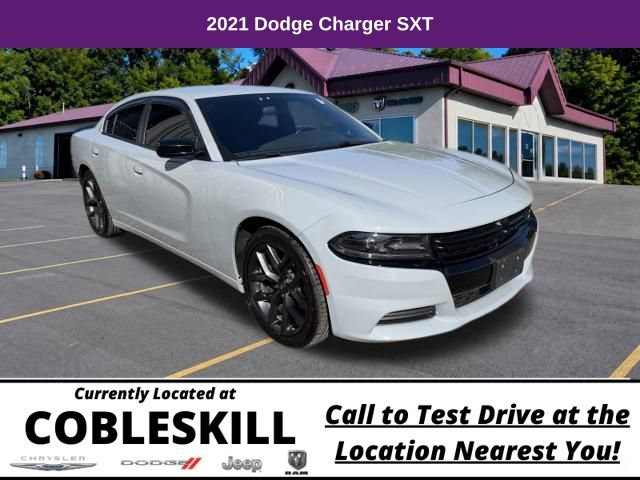 Used 2021 Dodge Charger SXT w/ Blacktop Package RWD 360° Tour