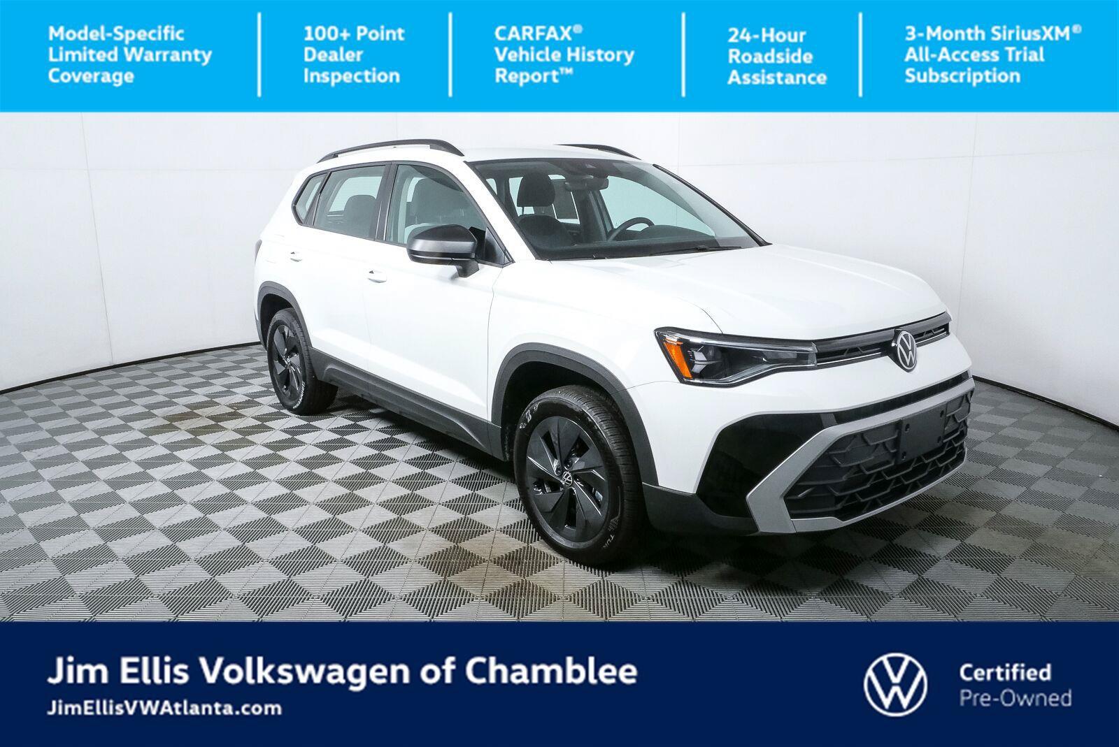 Certified 2025 Volkswagen Taos S