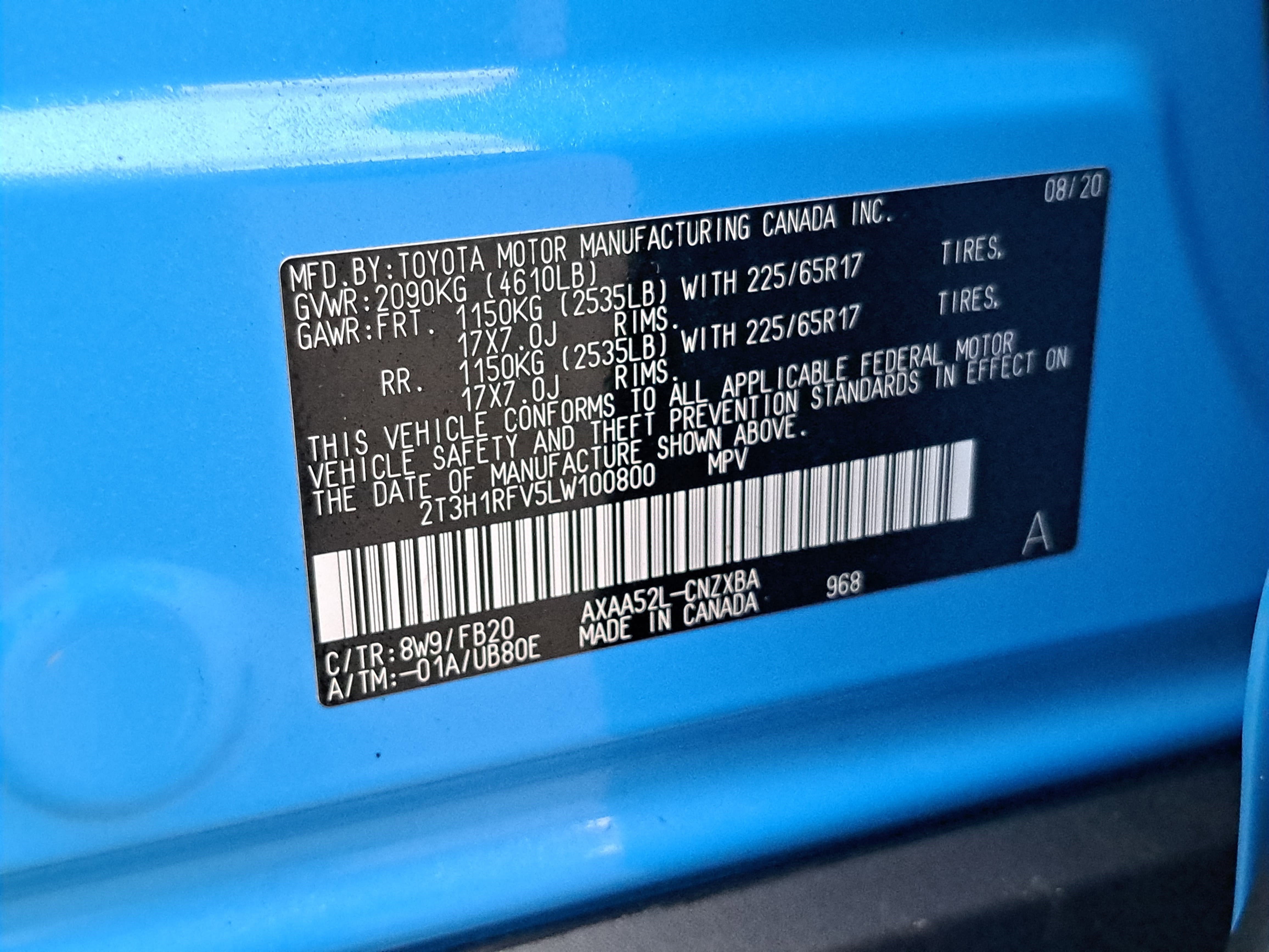 Used 2020 Toyota RAV4 LE image 33