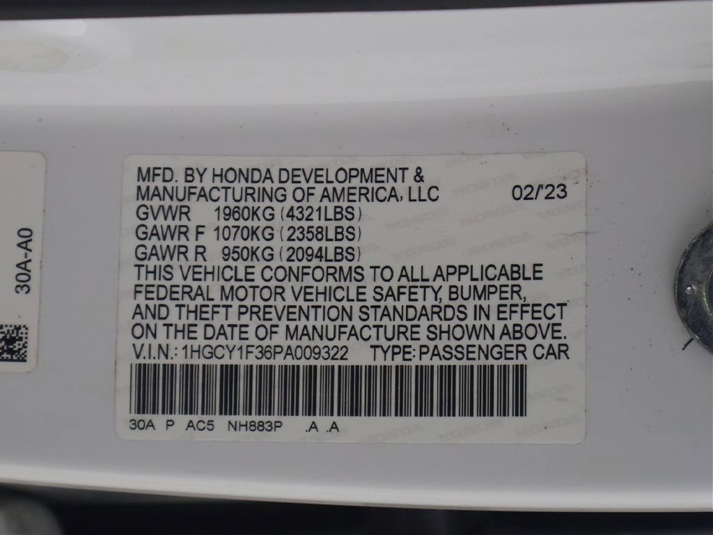 Used 2023 Honda Accord EX image 51