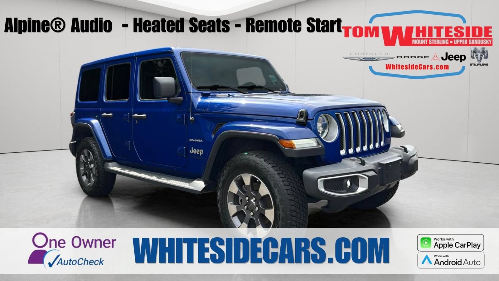 Used 2019 Jeep Wrangler Unlimited Sahara