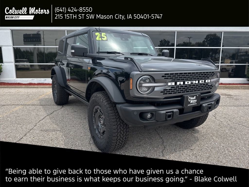 New 2025 Ford Bronco Badlands