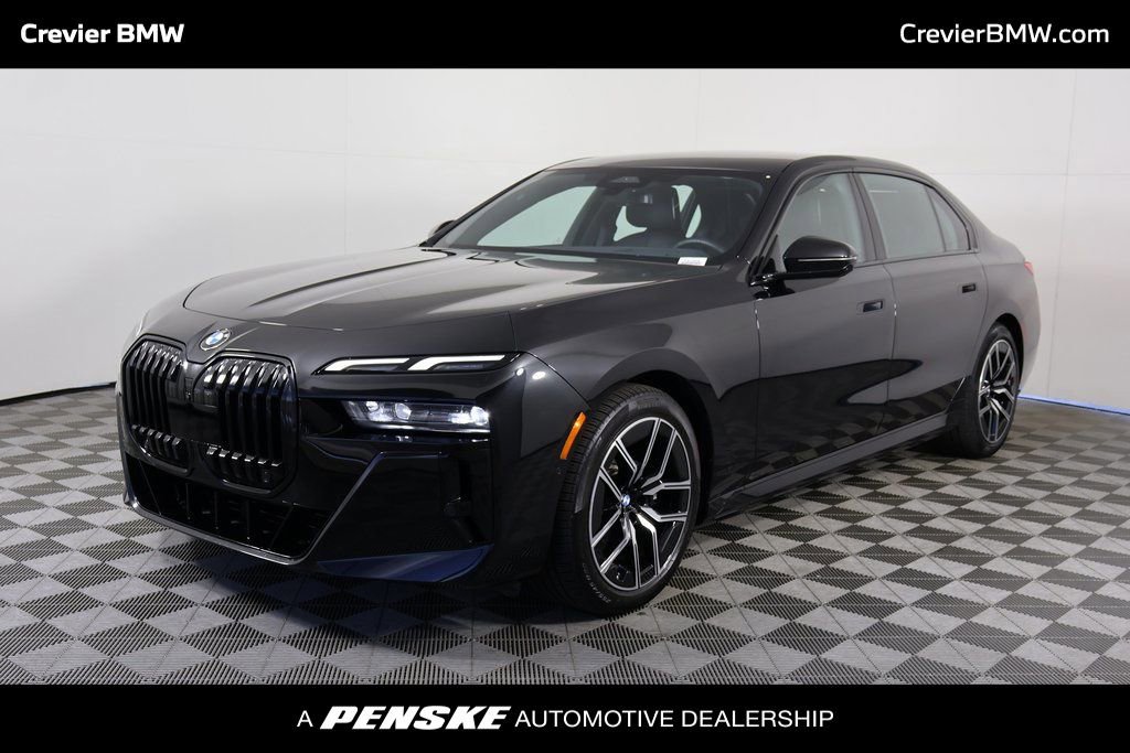 Used 2023 BMW 740i w/ Parking Assistance Package RWD image 1