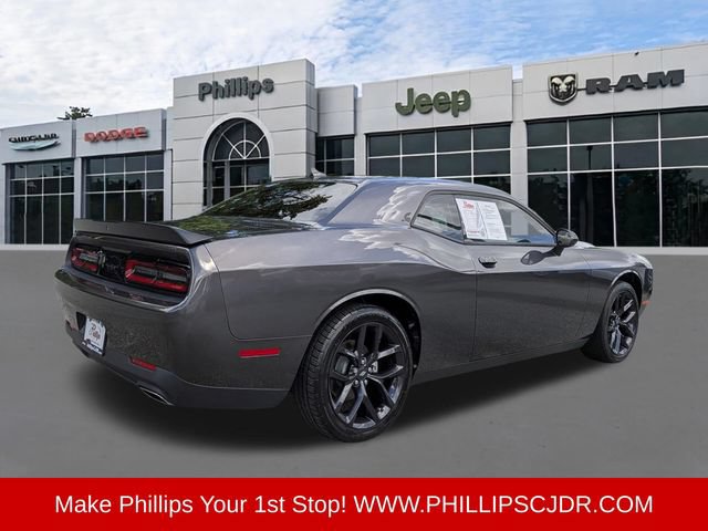 Certified 2023 Dodge Challenger SXT w/ Blacktop Package RWD image 3