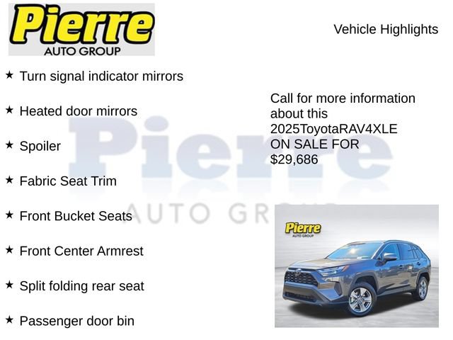 Used 2025 Toyota RAV4 XLE FWD image 22