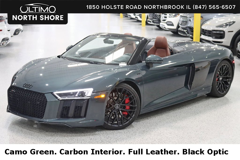 Used 2018 Audi R8 V10 w/ Carbon Interior Package