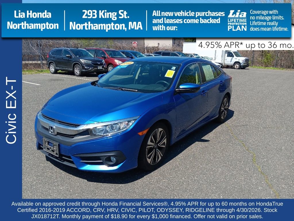 Used 2018 Honda Civic EX-T image 1