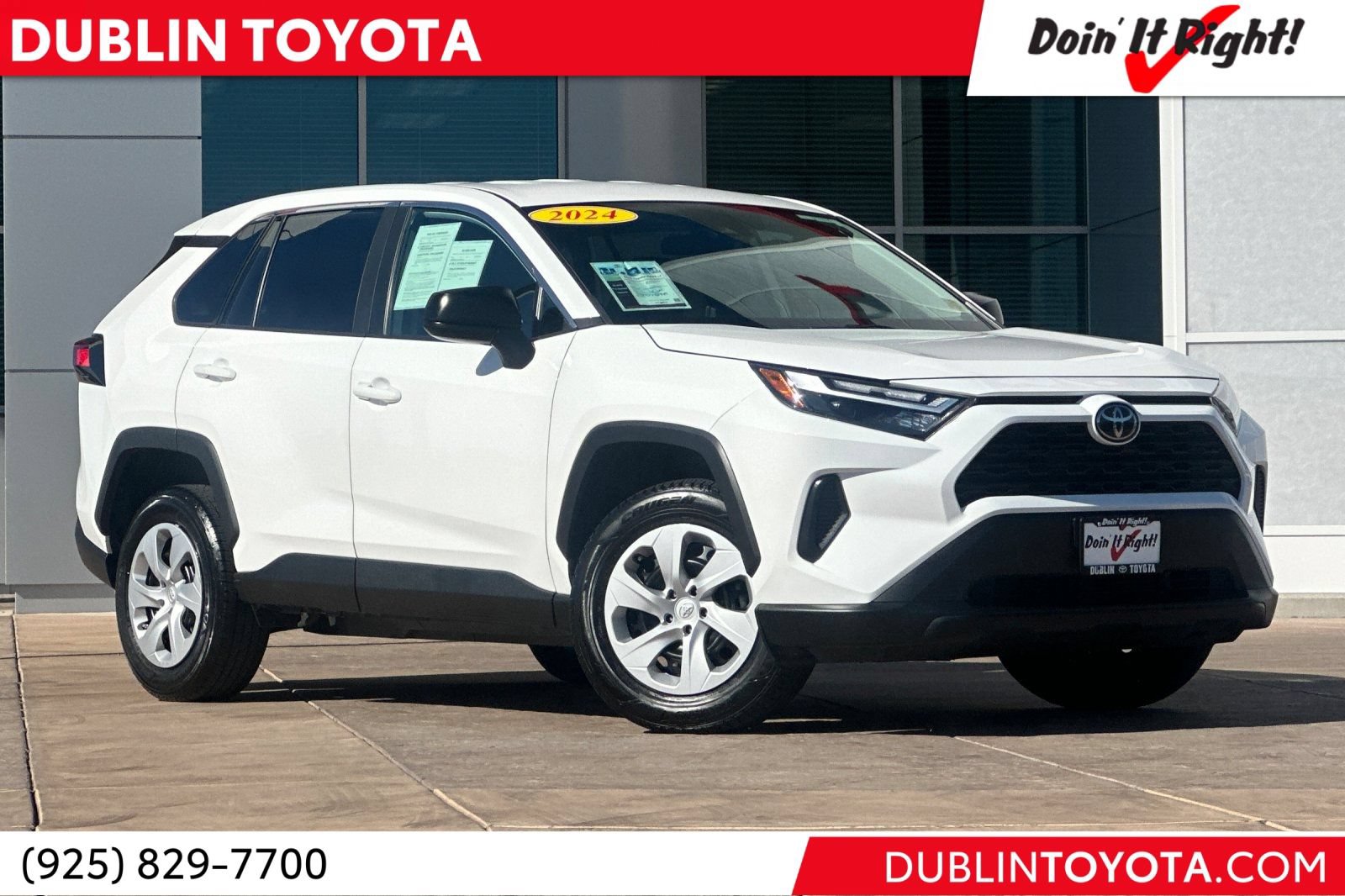 Used 2024 Toyota RAV4 LE AWD/4WD image 1