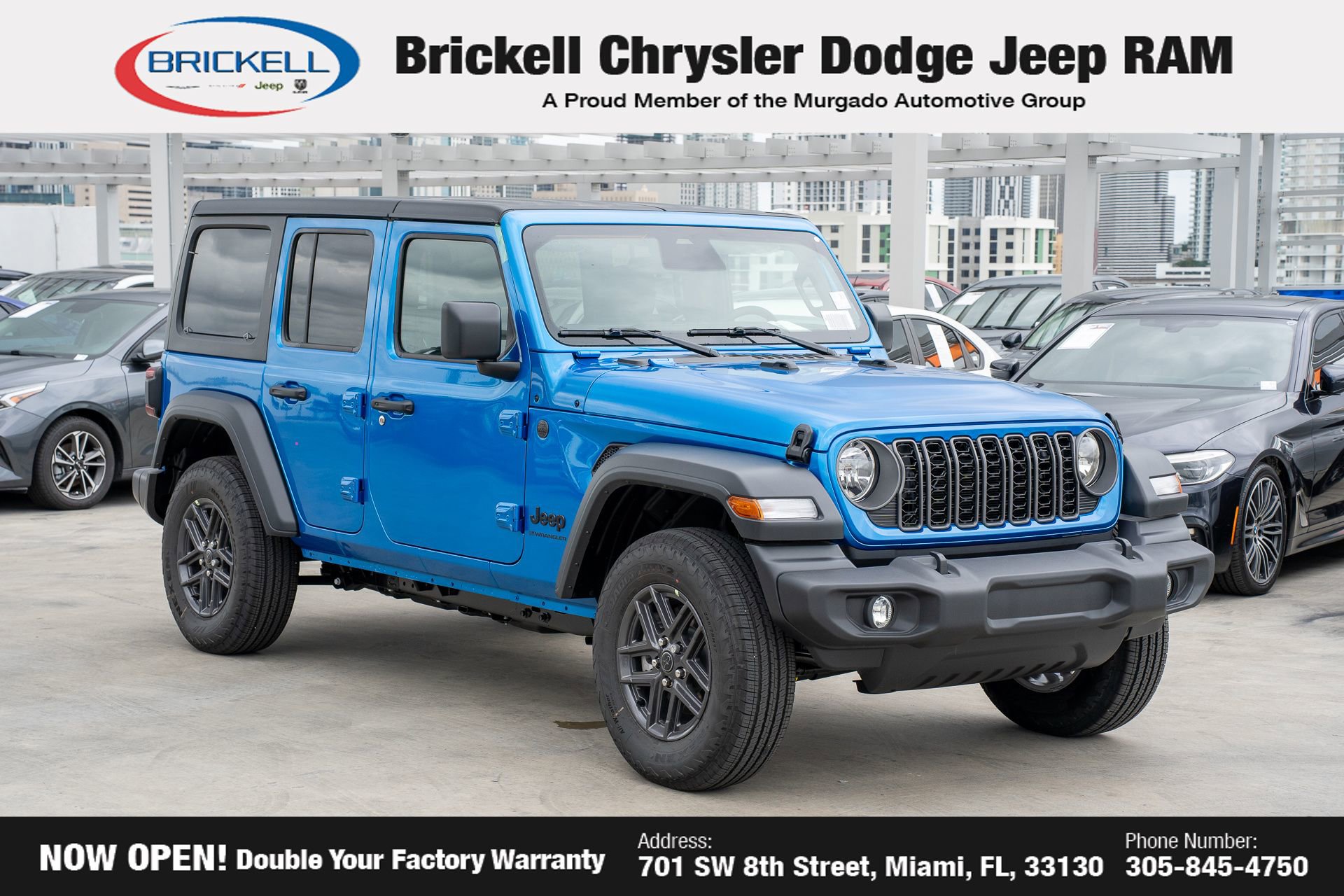 New 2026 Jeep Wrangler Sport S image 3