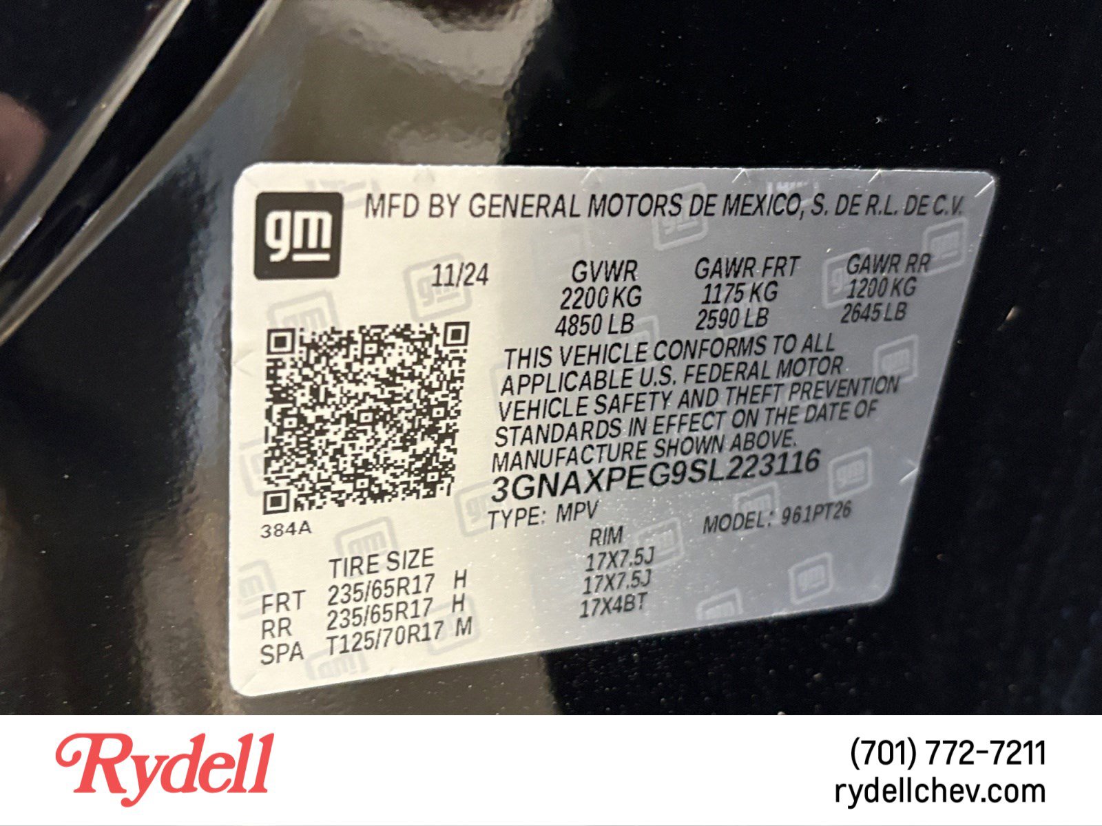 Used 2025 Chevrolet Equinox LT w/ Convenience Package II AWD/4WD image 22