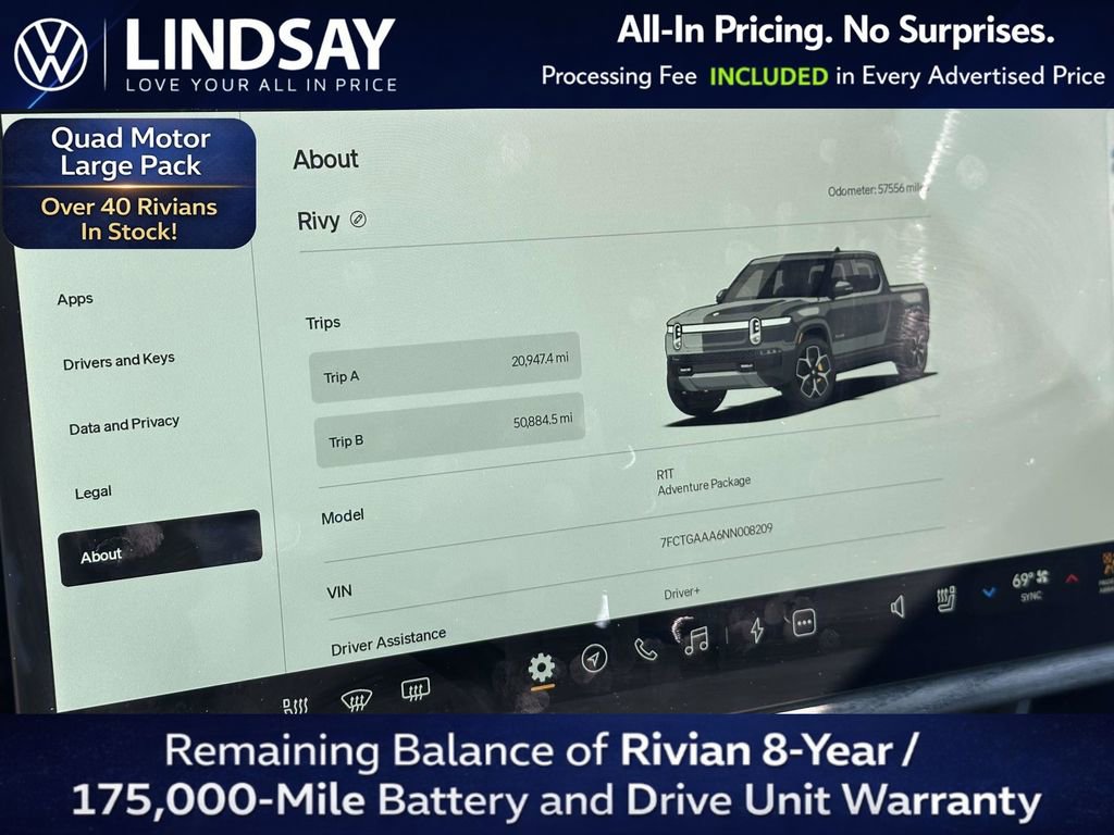 Used 2022 Rivian R1T Adventure image 22