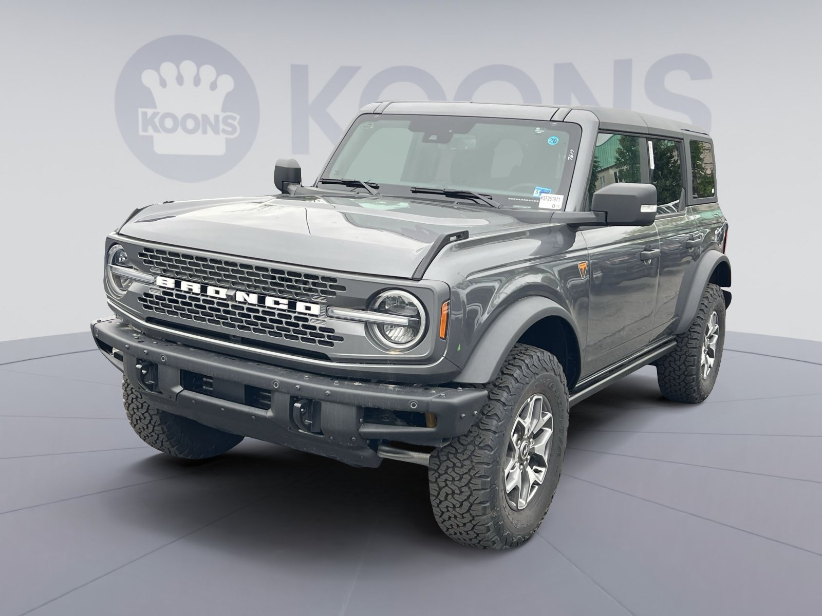 New 2025 Ford Bronco Badlands
