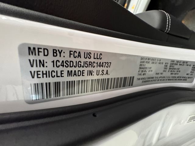 Used 2024 Dodge Durango SRT w/ Black Package AWD/4WD image 30