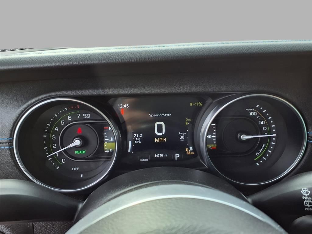 Used 2022 Jeep Wrangler Unlimited Rubicon 4xe w/ Steel Bumper Group image 15