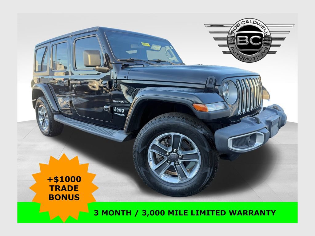 Used 2019 Jeep Wrangler Unlimited Sahara w/ Safety Group