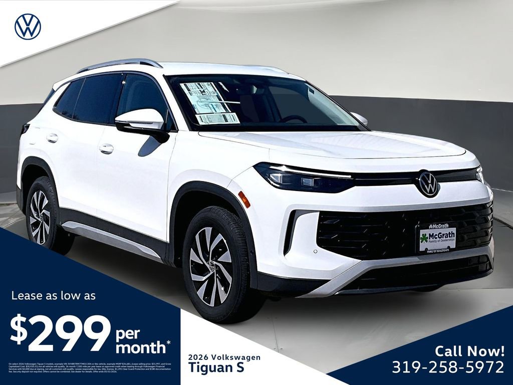 New 2026 Volkswagen Tiguan S