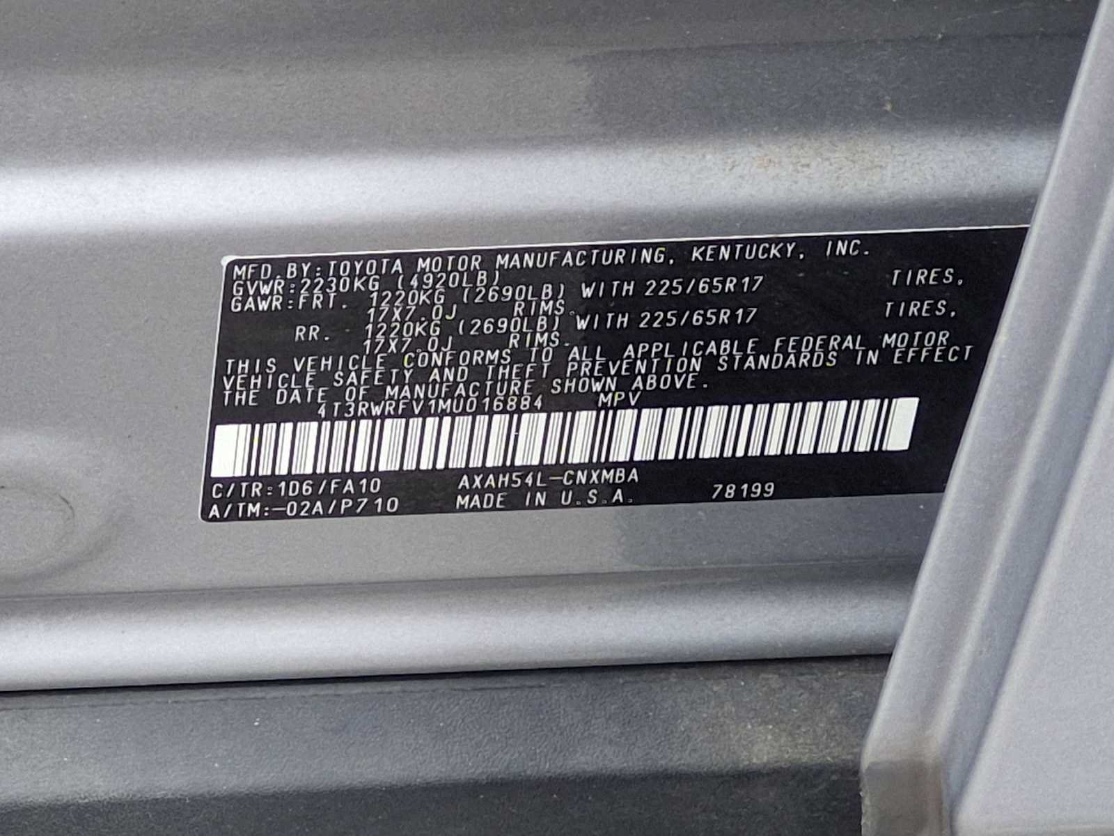 Used 2021 Toyota RAV4 XLE w/ Convenience Package AWD/4WD image 33