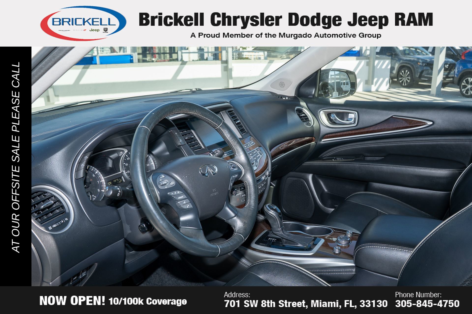 Used 2017 INFINITI QX60 Base w/ Deluxe Technology Package image 16