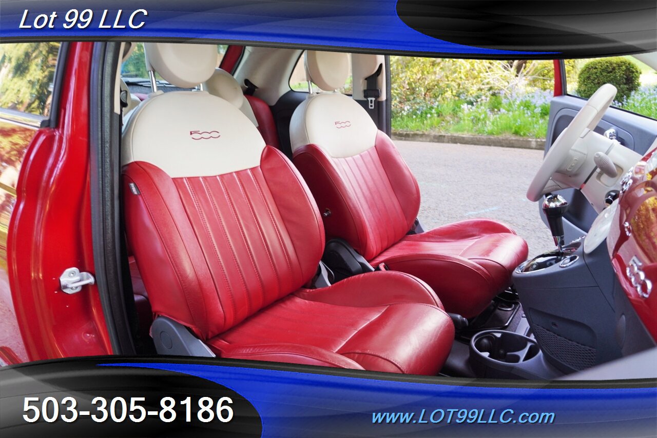 Used 2013 FIAT 500 Lounge w/ Luxury Leather Pkg image 17