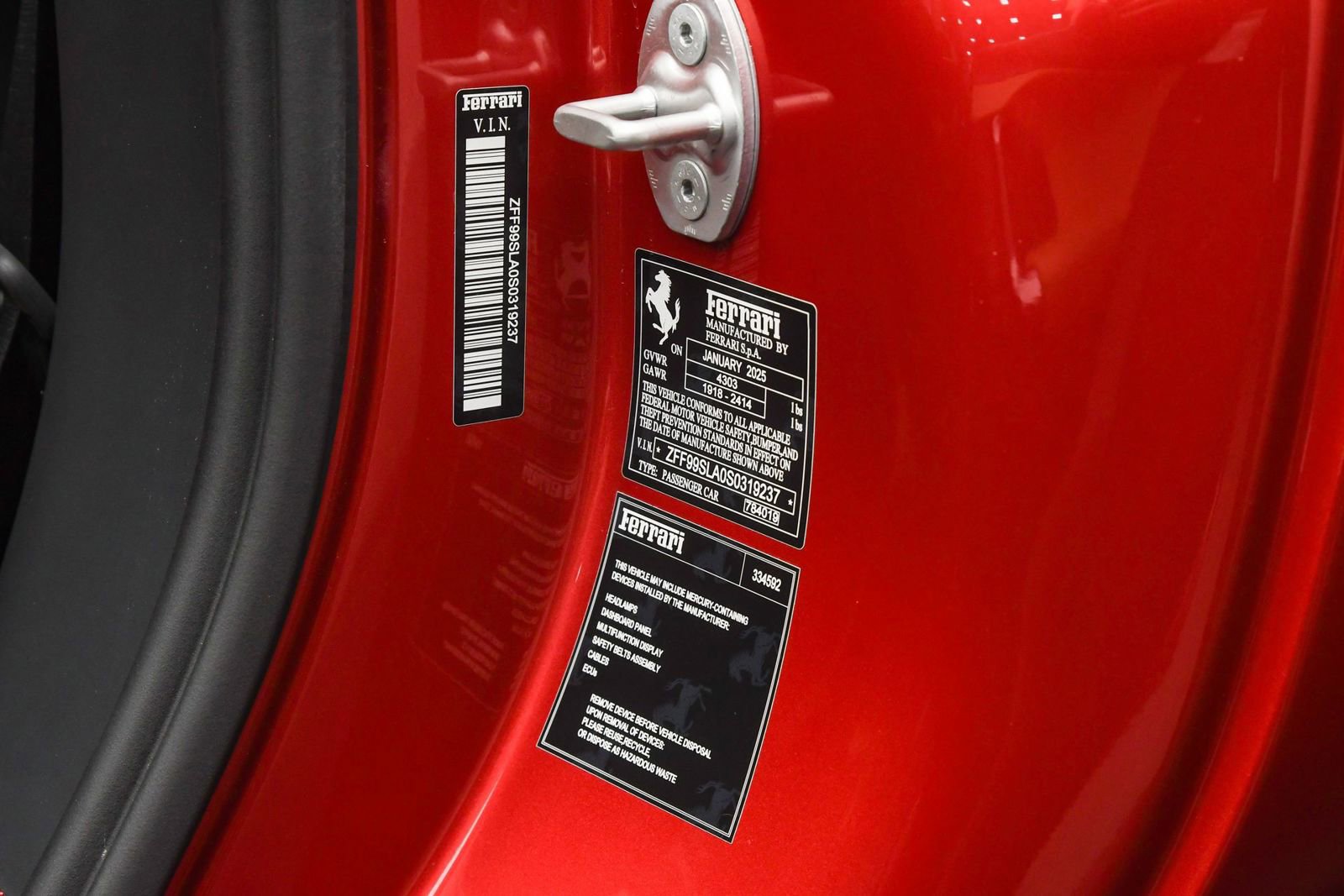 Certified 2025 Ferrari 296 GTB image 60