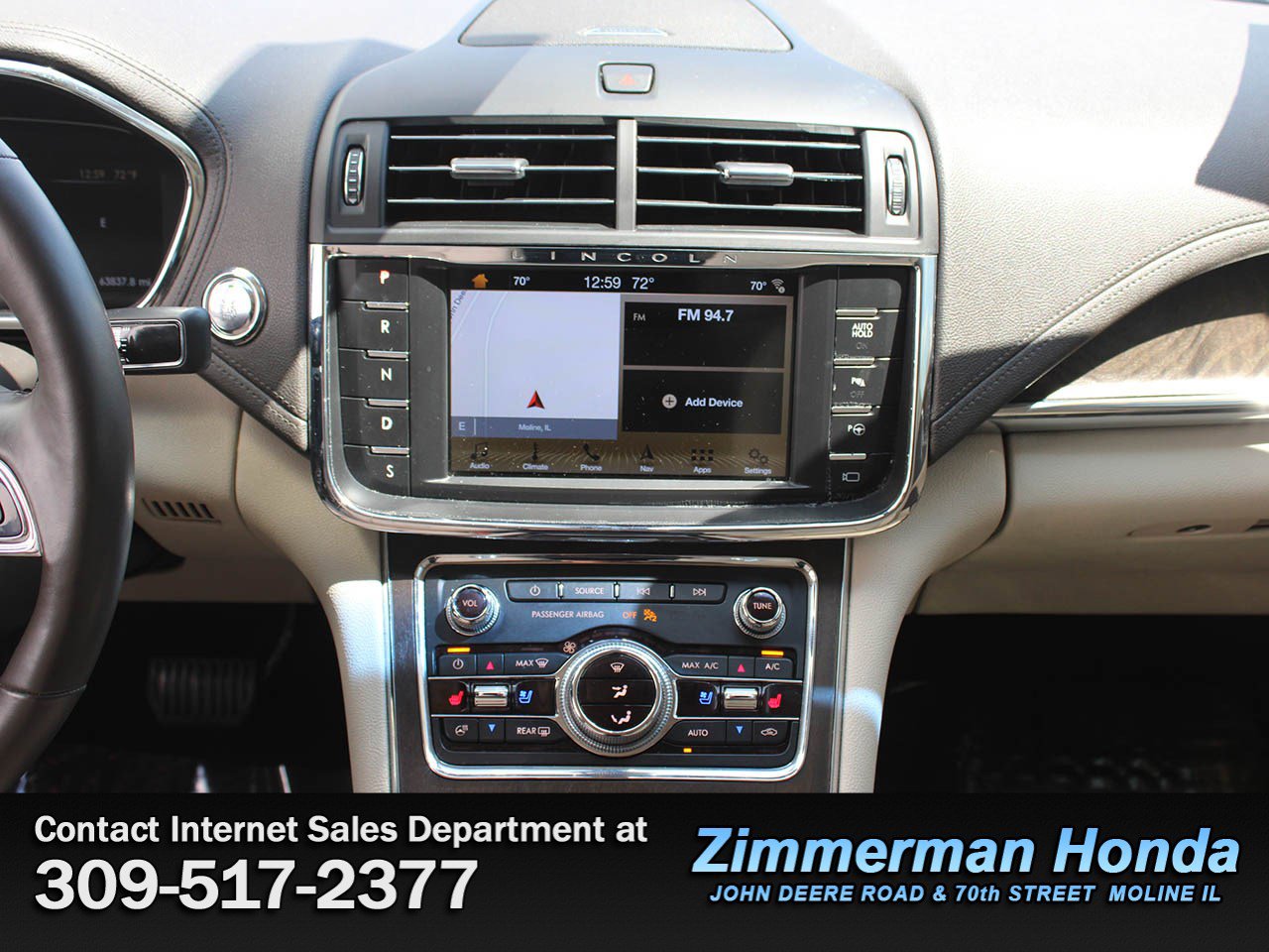 Used 2017 Lincoln Continental Reserve w/ Technology Package image 15