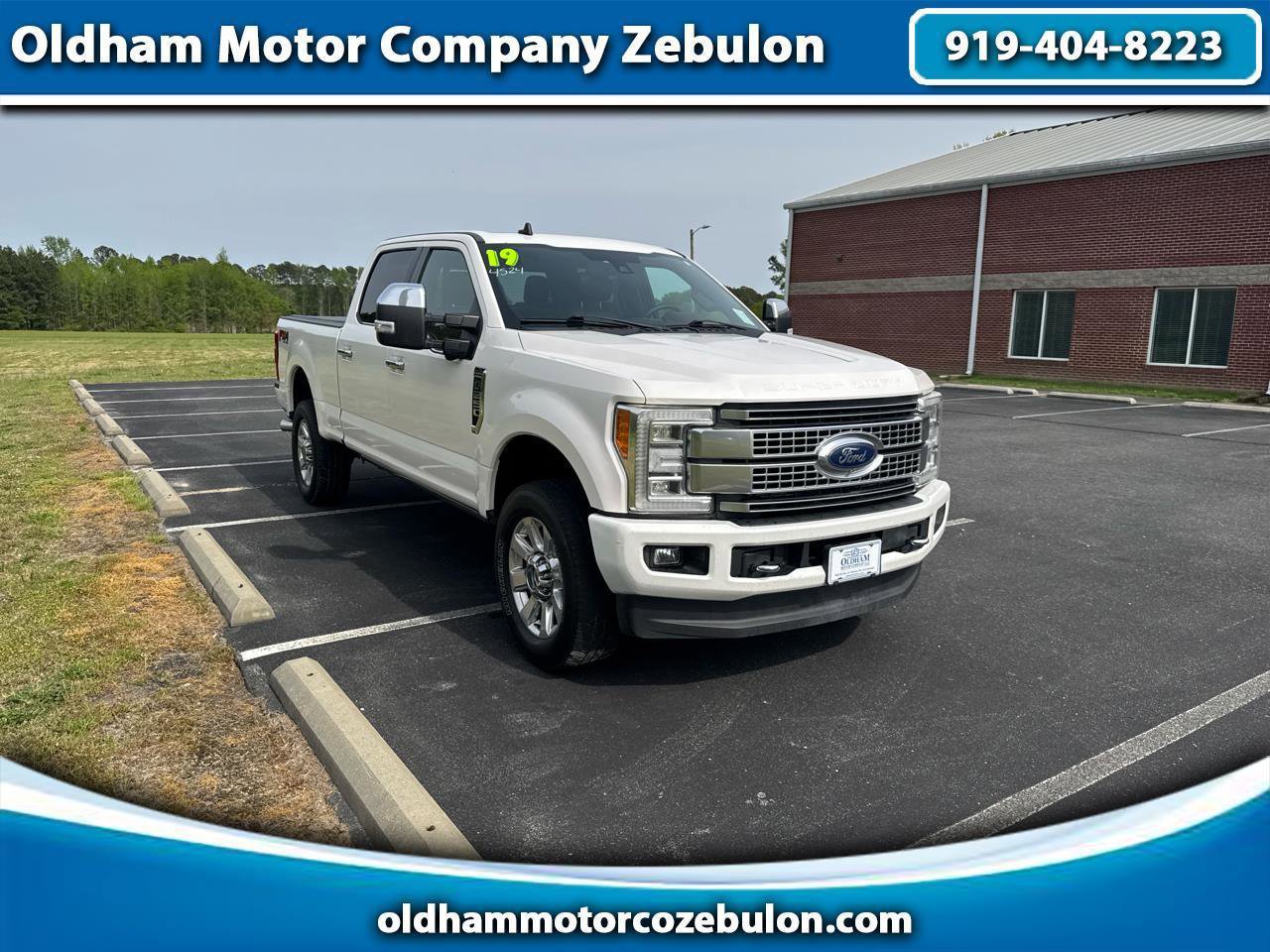 Used 2019 Ford F250 Platinum w/ Platinum Ultimate Package