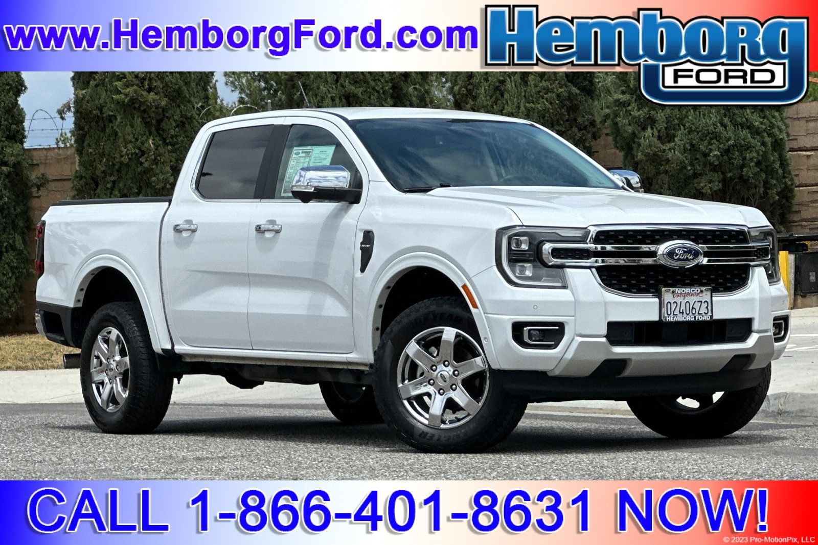 Used 2024 Ford Ranger Lariat w/ Trailer Tow Package RWD image 1