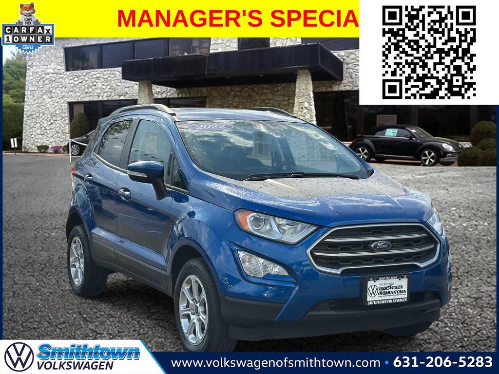 Used 2022 Ford EcoSport SE