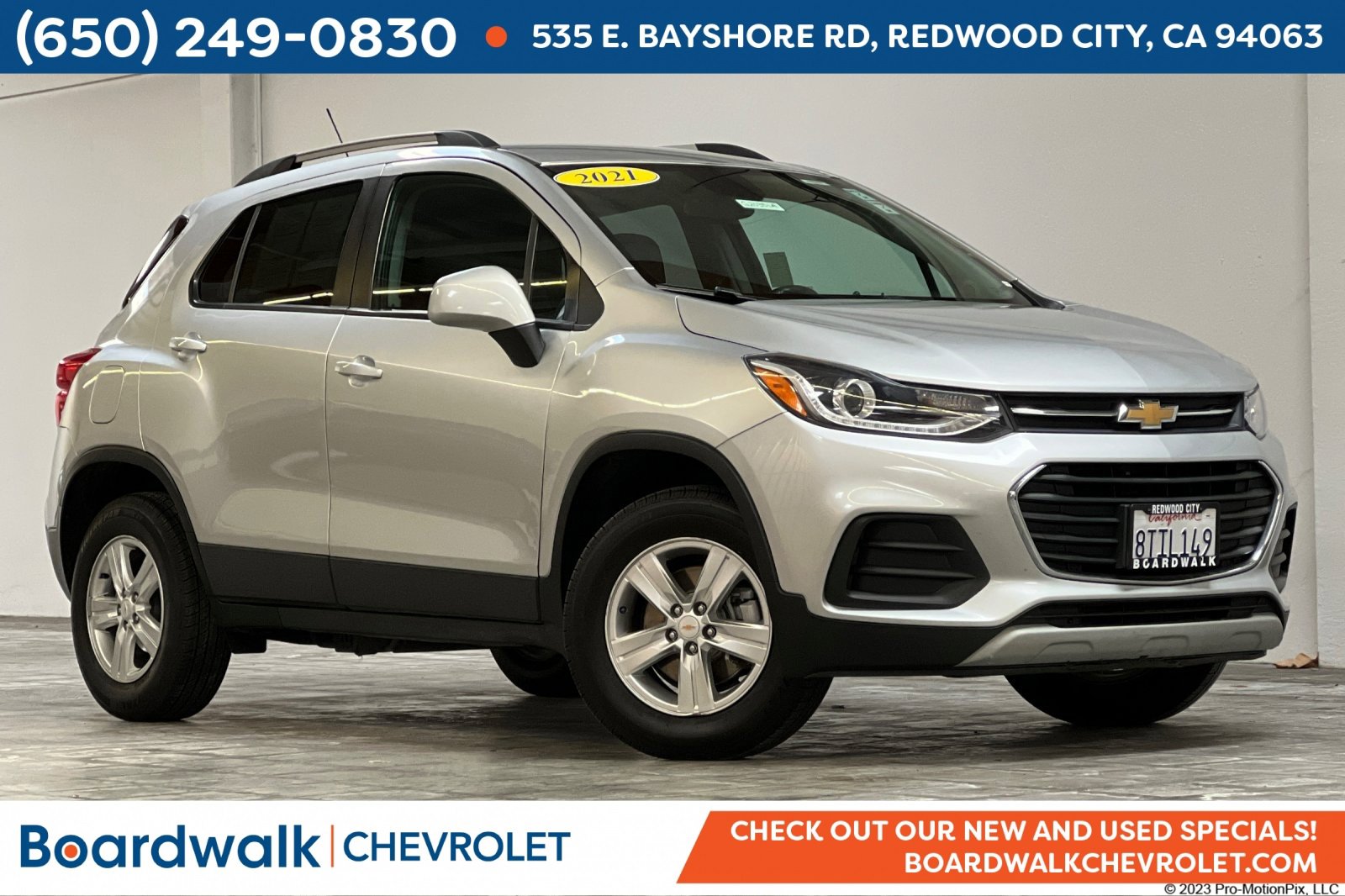 Used 2021 Chevrolet Trax LT