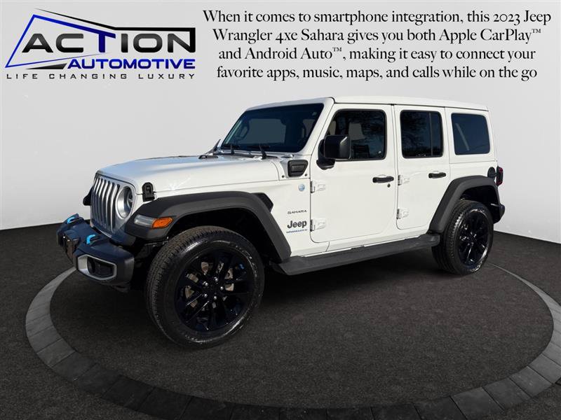 Used 2023 Jeep Wrangler Unlimited Sahara w/ Cold Weather Group AWD/4WD image 4