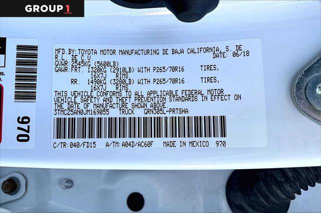 Certified 2018 Toyota Tacoma TRD Off-Road w/ Technology Package AWD/4WD image 37