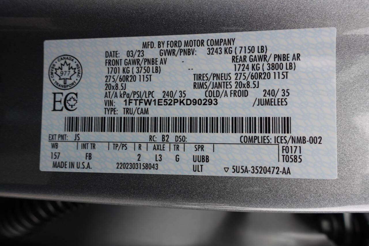 Used 2023 Ford F150 XLT w/ Equipment Group 302A High image 20