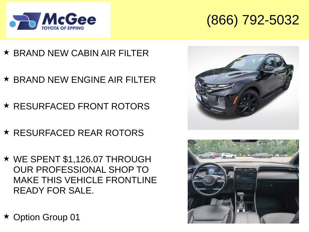 Used 2024 Hyundai Santa Cruz Night AWD/4WD image 8