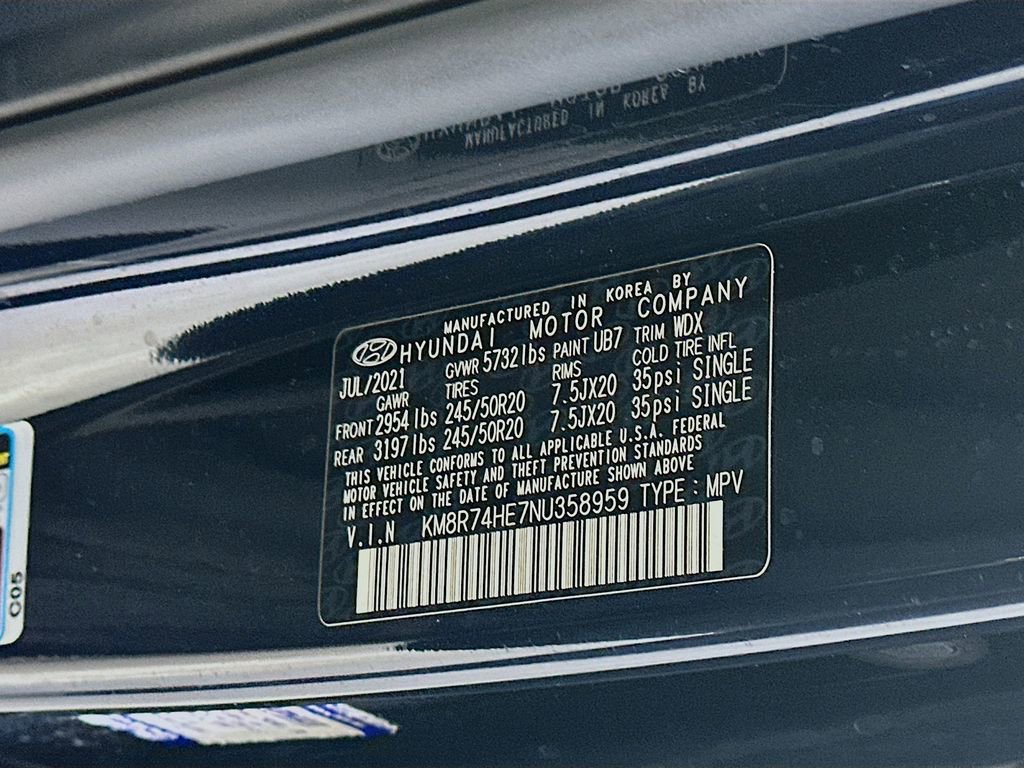 Used 2022 Hyundai Palisade Calligraphy FWD image 35