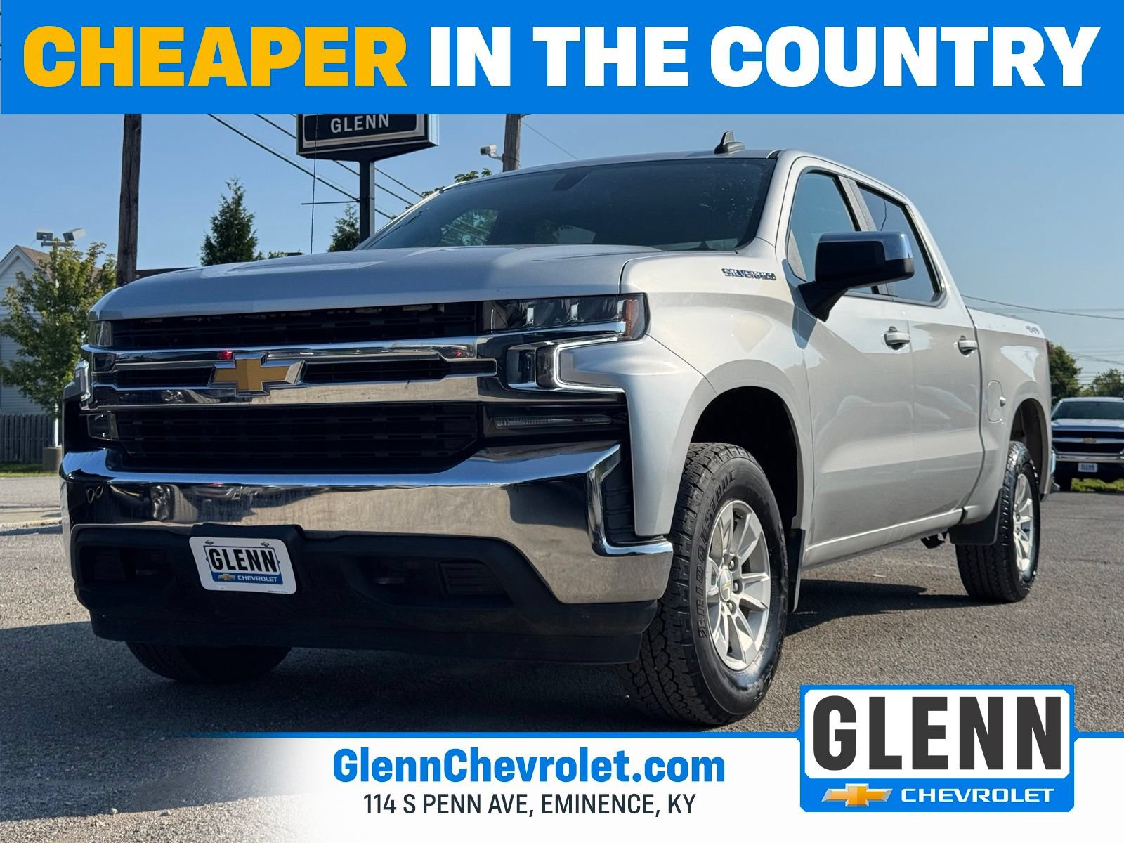 Used 2021 Chevrolet Silverado 1500 LT w/ Work Truck Package AWD/4WD image 1