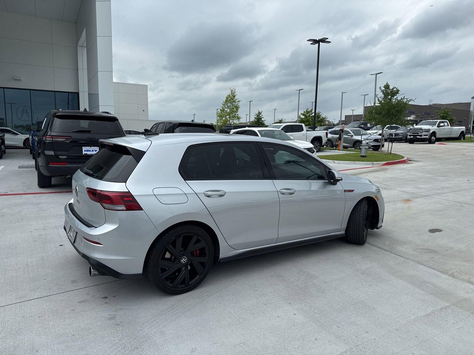 Used 2023 Volkswagen GTI SE w/ Black Wheel Package FWD image 2