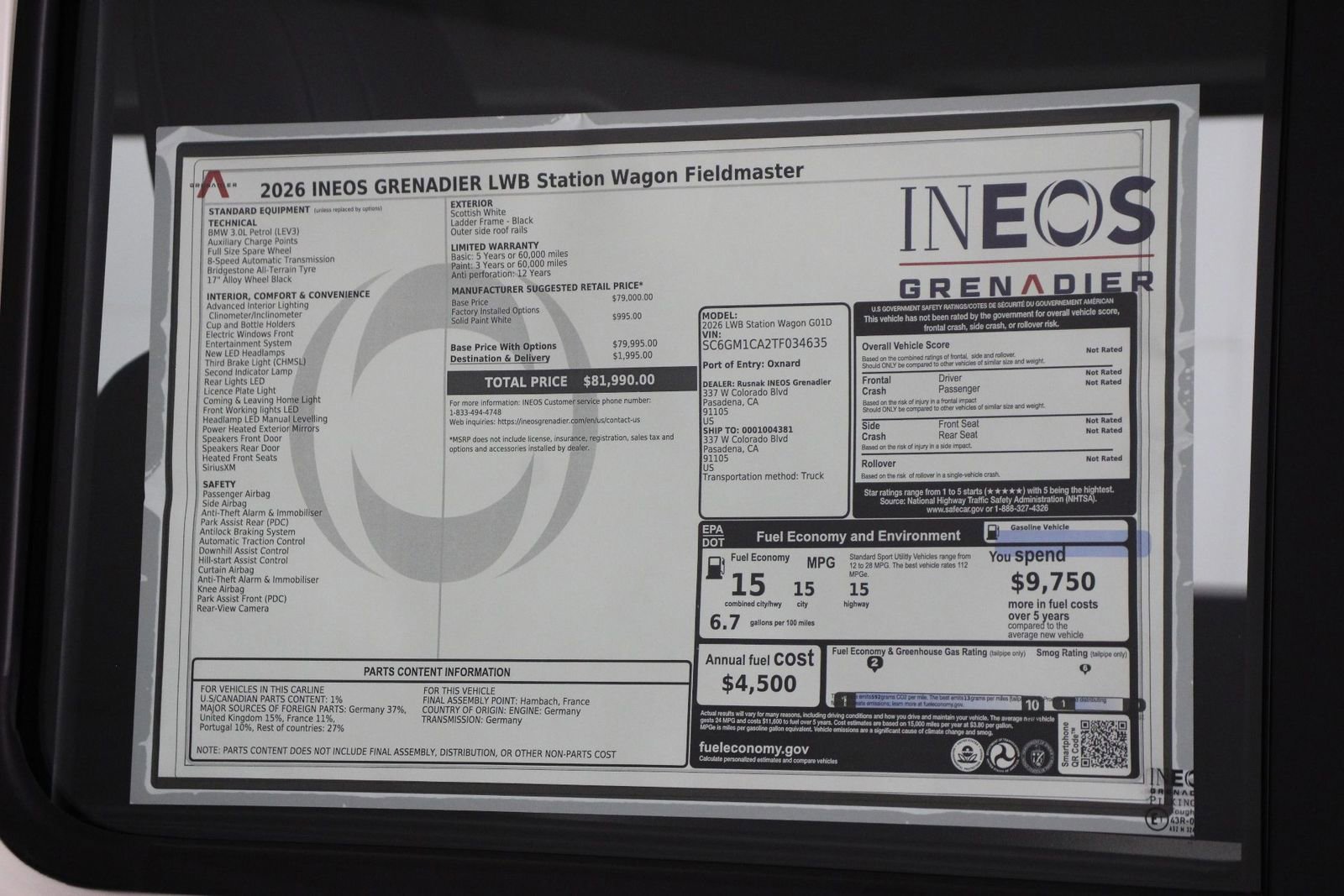 New 2026 INEOS Grenadier AWD/4WD image 22