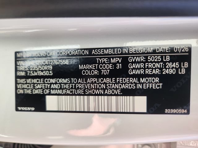 New 2026 Volvo XC40 B5 Plus w/ Protection Package Premier AWD/4WD image 24